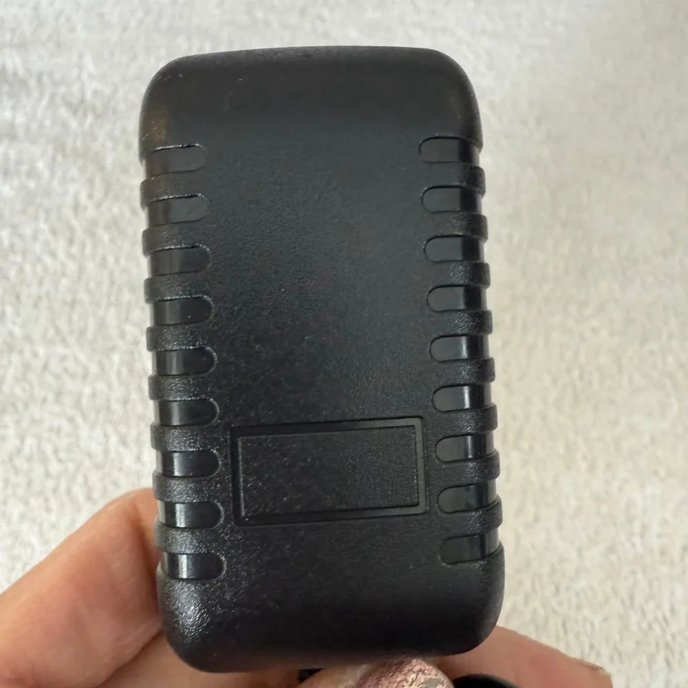 Black AC/DC Adapter One Size